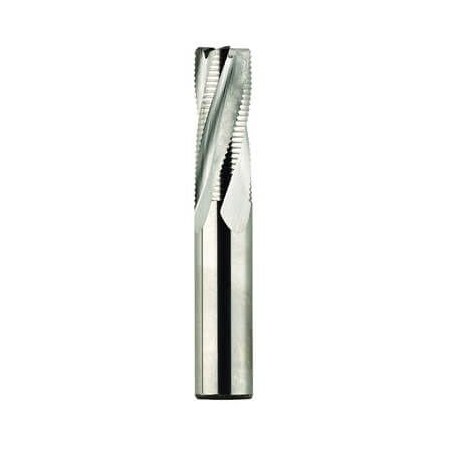 Morse End Mill, Center Cutting High Performance Single End Stub Length, Series 5971, 38 Cutter Dia, 00 56557